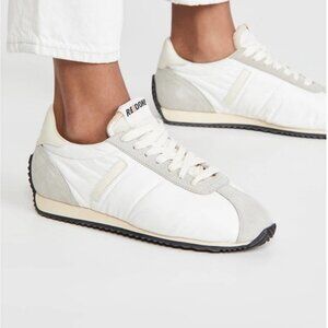 Re/done 70's Suede and Nylon Runner Sneakers Crafted in Italy Size 36